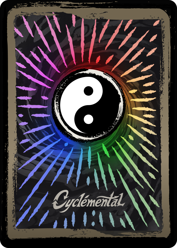 Qi card back — Distinct reverse